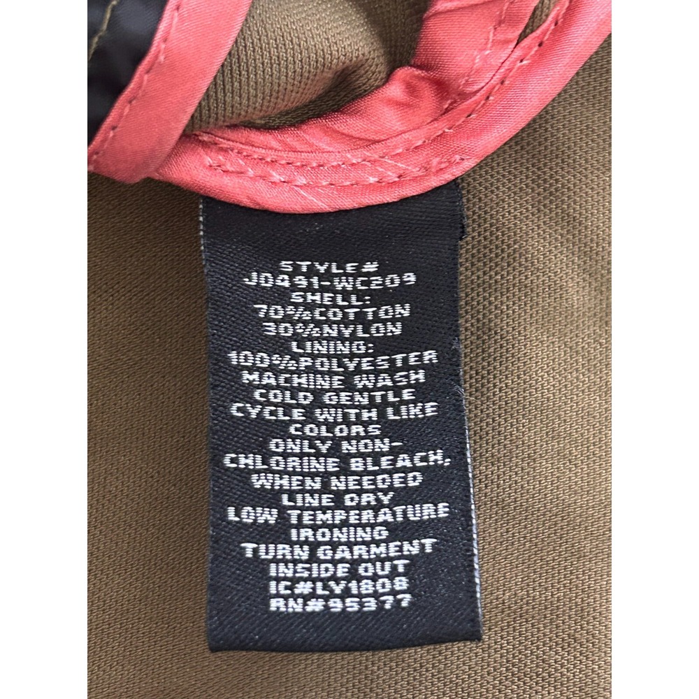 Sanctuary Utility Jacket Women XS Tan Long Sleeve Vented Outdoor Snap Inside Zip - Picture 9 of 13
